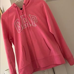 gap pink sweater